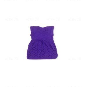 Alternative view of Purple Hand Knitted Frock