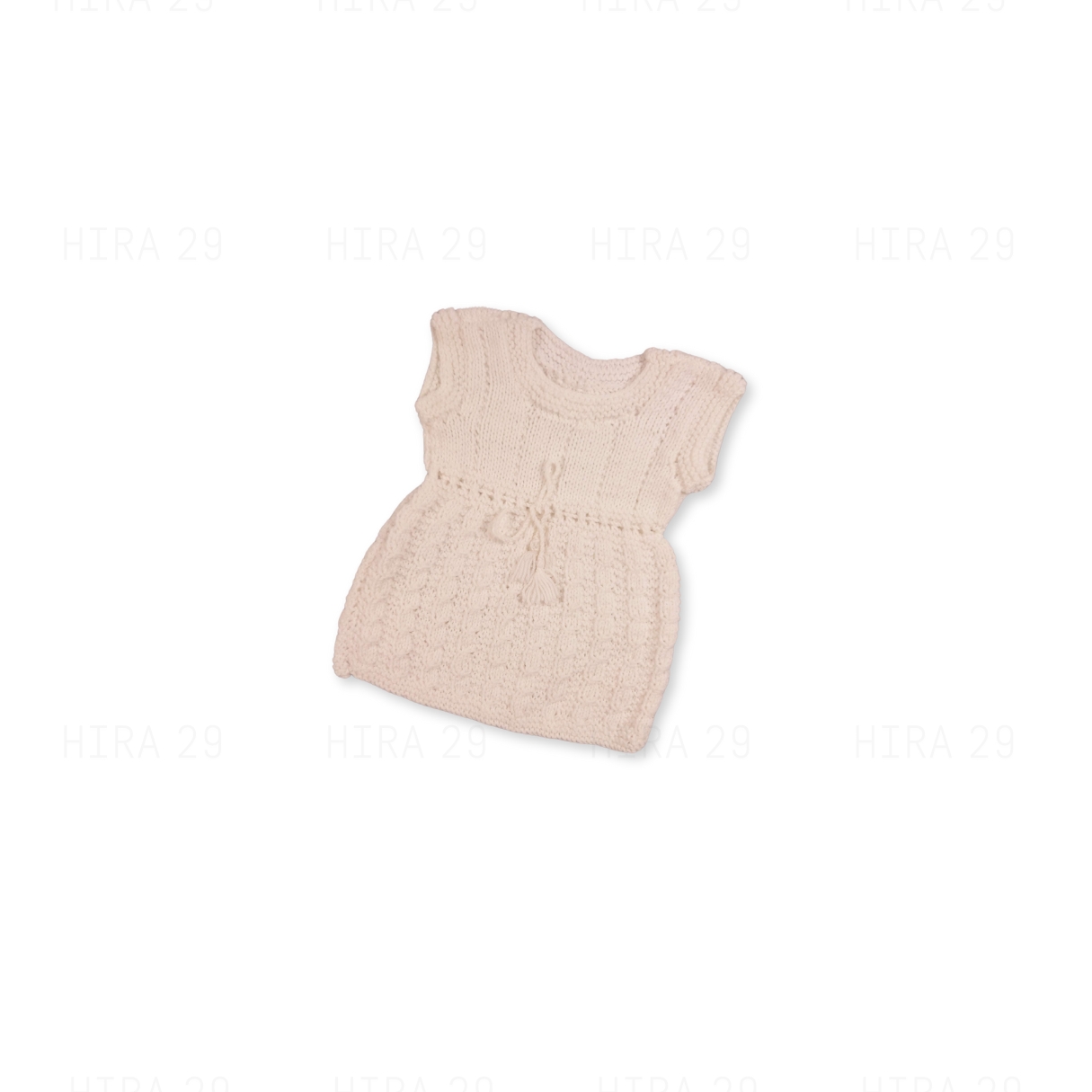 White crafted frock - Image 2