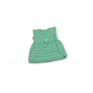 Green Hand Knitted Frock